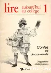 Lire aujourd'hui au collège 1 Suggestions pédagogiques