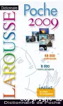Larousse poche 2009 : dictionnaire