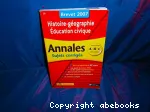 ANNALES BREVET 2007 HISTOIRE/GEOGRAPHIE - CORRIGES